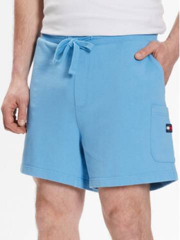 Tommy Jeans Спортивні шорти DM0DM16330 Блакитний Regular Fit Tommy Jeans Спортивні шорти DM0DM16330 Блакитний Regular Fit