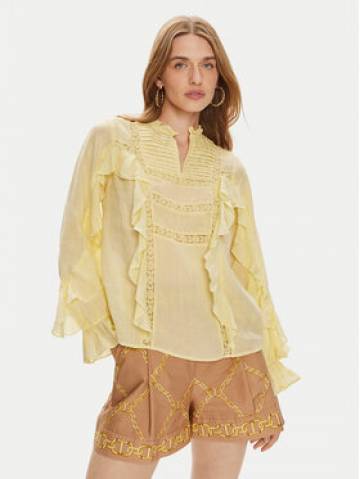 TWINSET Блузка 241TP2530 Жовтий Relaxed Fit TWINSET Блузка 241TP2530 Жовтий Relaxed Fit