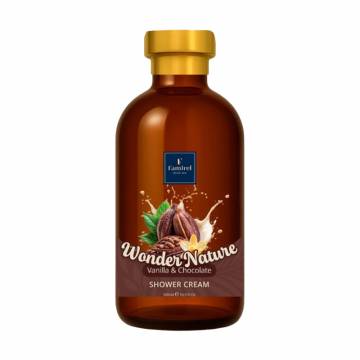 Крем-гель для душа Famirel Wonder Nature Shower Cream, Vanilla & Chocolate, 500 мл Крем-гель для душа Famirel Wonder Nature Shower Cream, Vanilla & Chocolate, 500 мл