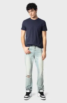 Мужские голубые джинсы John Голубой 29 ZADIG&VOLTAIRE WMJE01176_LIGHT BLUEFW25