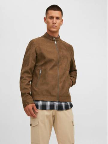 Jack&Jones Куртка зі штучної шкіри Rocky 12223141 Коричневий Regular Fit Jack&Jones Куртка зі штучної шкіри Rocky 12223141 Коричневий Regular Fit