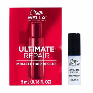 Сыворотка Wella Professionals Ultimate Repair Miracle Hair Rescue With AHA & Omega-9 для всех типов волос, 5 мл Сыворотка Wella Professionals Ultimate Repair Miracle Hair Rescue With AHA & Omega-9 для всех типов волос, 5 мл
