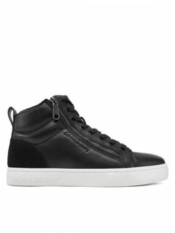 Calvin Klein Jeans Снікерcи Classic Cupsole Zip Mid In YM0YM01156 Чорний Calvin Klein Jeans Снікерcи Classic Cupsole Zip Mid In YM0YM01156 Чорний