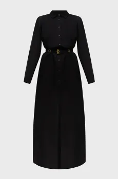 Женское черное платье Черный S Michael Kors MR5829W4YJ