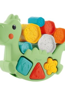 Сортер Chicco Eco plus Балансуючий динозавр 2 в 1 (10499.10)