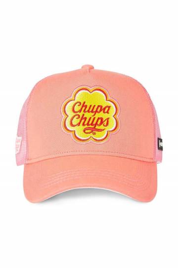 Кепка Capslab CHUPA CHUPS цвет розовый с аппликацией Кепка Capslab CHUPA CHUPS цвет розовый с аппликацией