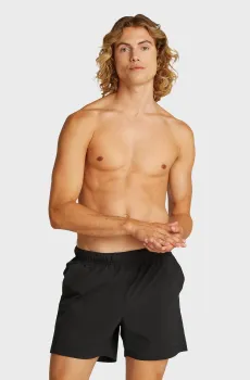 Мужские черные плавательные шорты Черный S Calvin Klein KM0KM01118