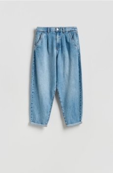 Reserved - Джинси barrel leg - синій - 856JH-50J