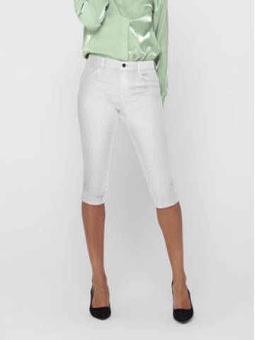 ONLY Штани-капрі 15136463 Білий Slim Fit ONLY Штани-капрі 15136463 Білий Slim Fit