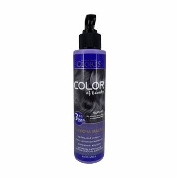 Тонирующая маска для волос Gloris Color Of Beauty Hair Mask Черный, 200 мл Тонирующая маска для волос Gloris Color Of Beauty Hair Mask Черный, 200 мл