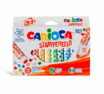 Фломастери Carioca Stamperello (42240) Фломастери Carioca Stamperello (42240)