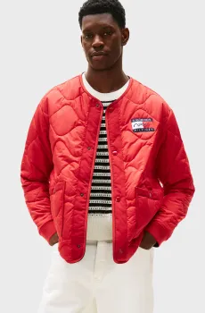 Мужская красная куртка Tommy Hilfiger x F1 MOVIE Красный M Tommy Hilfiger MW0MW41369