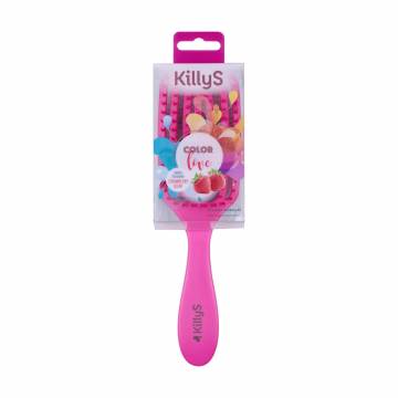 Щетка для волос KillyS Color Love продувная, с ароматом клубники, розовая, 1 шт Щетка для волос KillyS Color Love продувная, с ароматом клубники, розовая, 1 шт