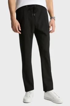 Мужские черные брюки TECH TROP COMFORT TROUSER Черный 29-32 Michael Kors CF4303TENP