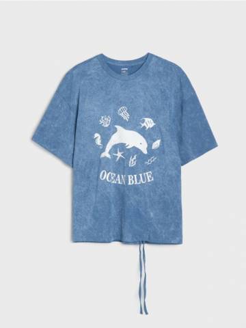 Футболка - mid blue Футболка - mid blue