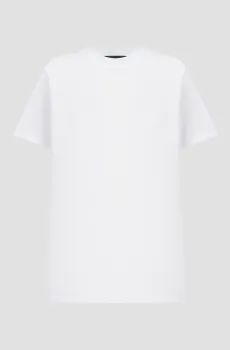 Мужская белая футболка Белый L Karl Lagerfeld 500221.755750;10