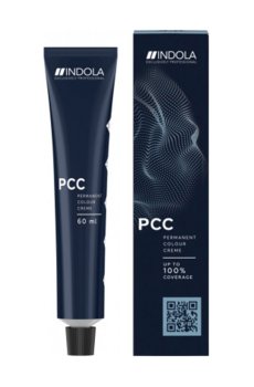 Перманентная крем-краска для волос Indola Exclusively Professional PCC Fashion, 4.4 Средний коричневый медный, 60 мл