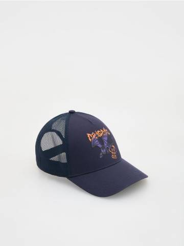 Reserved - BOYS` PEAKED CAP - темно-синій - 114EG-59X Reserved - BOYS` PEAKED CAP - темно-синій - 114EG-59X