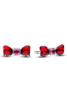 Сережки "Бант Білосніжки"