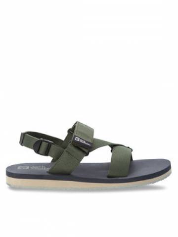 Jack Wolfskin Босоніжки Urban Entdeckung Belt Sandal 4056711 Зелений Jack Wolfskin Босоніжки Urban Entdeckung Belt Sandal 4056711 Зелений