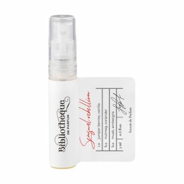 Bibliotheque de Parfum Sensual Rebellion Парфюмированная вода унисекс, 3 мл (пробник) Bibliotheque de Parfum Sensual Rebellion Парфюмированная вода унисекс, 3 мл (пробник)
