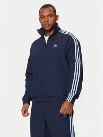 adidas Світшот adicolor Firebird JP1253 Cиній Loose Fit adidas Світшот adicolor Firebird JP1253 Cиній Loose Fit