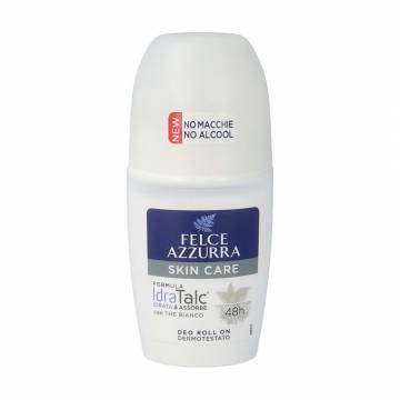 Дезодорант шариковый женский Felce Azzurra IdraTalc Skin Care 48h, 50 мл Дезодорант шариковый женский Felce Azzurra IdraTalc Skin Care 48h, 50 мл