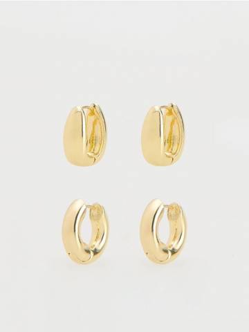 Reserved - Набір сережок - золотий - 811CO-GLD Reserved - Набір сережок - золотий - 811CO-GLD