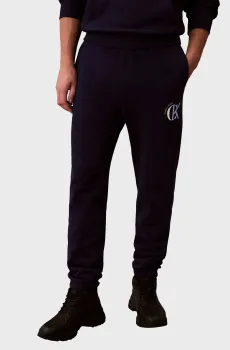 Мужские темно-синие спортивные брюки 350TERRY Синий XL Calvin Klein Jeans LV04RE256G