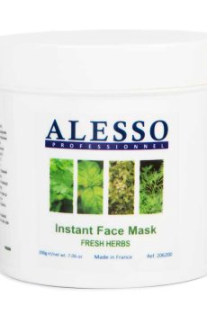 Маска растворимая Alesso Professionnel Fresh Herbs Свежие травы, успокаивающая для проблемной, жирной кожи, 200 г