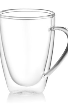 Набор чашек с двойными стенками Ardesto с ручками, 2*430 мл (AR2643BH)