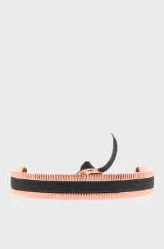 Женский черный браслет 4 мм Черный ONESIZE Les Interchangeables A52424