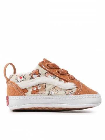 Vans Кросівки Old Skool Crib VN0A3U8KBF01 Коричневий Vans Кросівки Old Skool Crib VN0A3U8KBF01 Коричневий