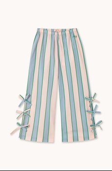 Детские хлопковые брюки Tinycottons RETRO STRIPES BOWS PANT