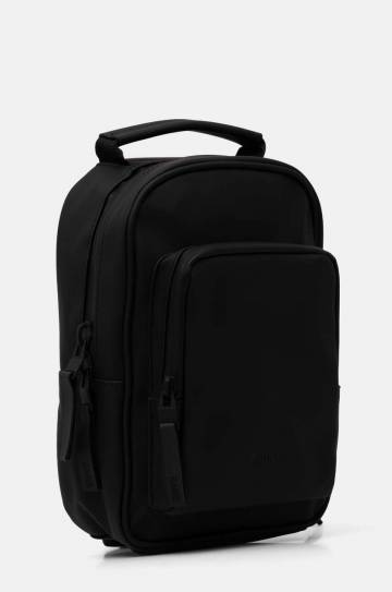 Рюкзак Rains Book Daypack Mini W3 цвет чёрный маленький однотонный 13690-01 Рюкзак Rains Book Daypack Mini W3 цвет чёрный маленький однотонный 13690-01