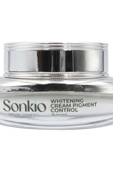 Крем для лица Sonkio Whitening Cream Pigment Control против морщин и пигментации, с бакучиолом и витамином С, 50 мл