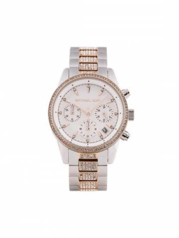 Michael Kors Годинник Ritz MK6651 Срібний Michael Kors Годинник Ritz MK6651 Срібний
