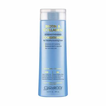 Укрепляющий кондиционер для волос Giovanni Biotin & Collagen Strengthening Conditioner Биотин и коллаген, 399 мл Укрепляющий кондиционер для волос Giovanni Biotin & Collagen Strengthening Conditioner Биотин и коллаген, 399 мл