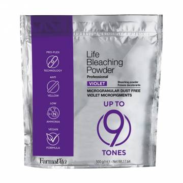 Пудра для осветления волос FarmaVita Life Bleaching Powder, Violet, 500 г Пудра для осветления волос FarmaVita Life Bleaching Powder, Violet, 500 г
