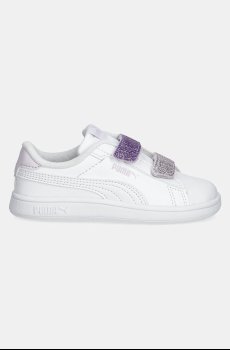 Детские кроссовки Puma Smash 3.0 L Glitter Velcro V