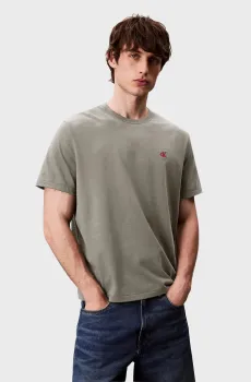 Мужская серая футболка EASY Серый S Calvin Klein Jeans LV04RC275G
