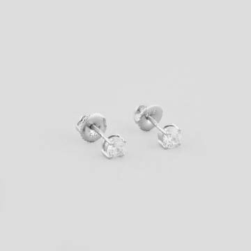 Серебряные серьги Minimal 521035/1б Серебряные серьги Minimal 521035/1б