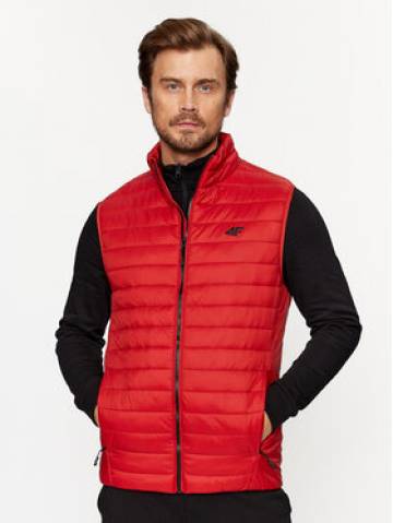 4F Жилет 4FAW23TVESM062 Червоний Regular Fit 4F Жилет 4FAW23TVESM062 Червоний Regular Fit
