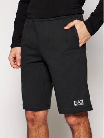 EA7 Emporio Armani Спортивні шорти 8NPS02 PJ05Z 1200 Чорний Regular Fit EA7 Emporio Armani Спортивні шорти 8NPS02 PJ05Z 1200 Чорний Regular Fit
