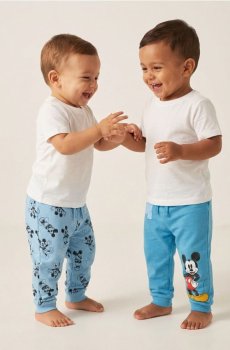 Трикотажні джогери Mickey Mouse - синій