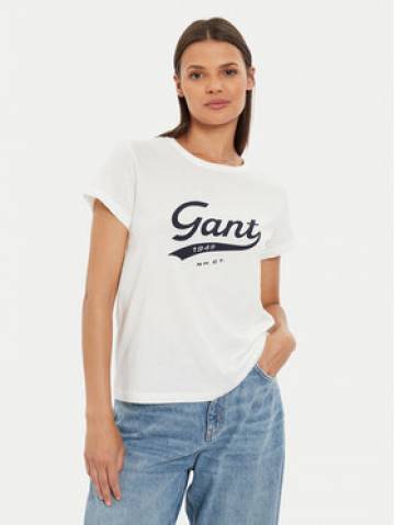 Gant Футболка Script Graphic 4200482 Білий Regular Fit Gant Футболка Script Graphic 4200482 Білий Regular Fit