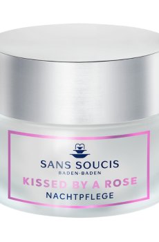 Ночной крем для лица Sans Soucis Kissed By a Rose со стволовыми клетками розы, 50 мл