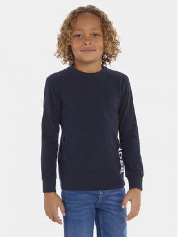 Tommy Hilfiger Блузка Monotype KB0KB08327 D Cиній Regular Fit Tommy Hilfiger Блузка Monotype KB0KB08327 D Cиній Regular Fit