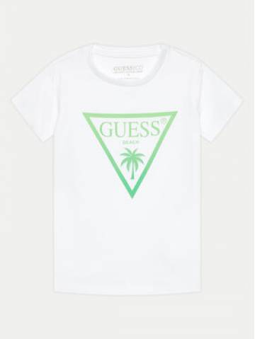 Guess Футболка L4GI33 J1311 Білий Regular Fit Guess Футболка L4GI33 J1311 Білий Regular Fit