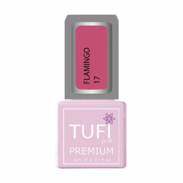 Гель-лак для ногтей Tufi profi Premium Flamingo 17 Цвет клевера, 8 мл Гель-лак для ногтей Tufi profi Premium Flamingo 17 Цвет клевера, 8 мл